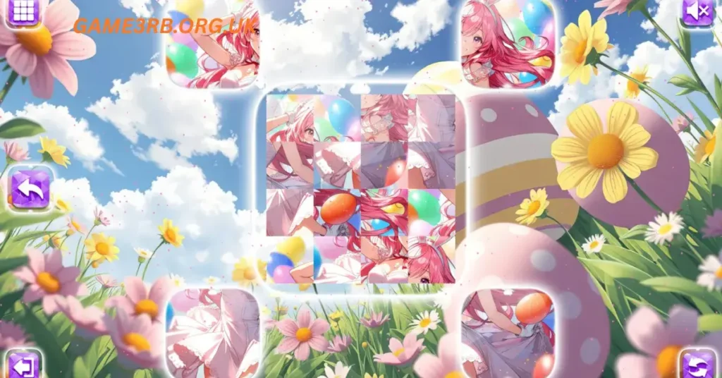 Lovely Anime Puzzle: Easter